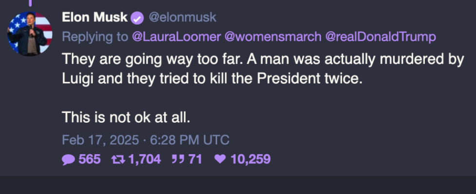 Elon Musk tweets actually